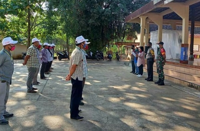 KAPOLSEK PALIYAN HADIRI APEL COKLIT PPDP KAPANEWON PALIYAN