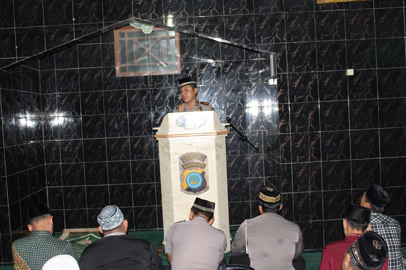 POLRES GUNUNGKIDUL GELAR SHOLAT GERHANA BERJAMAAH