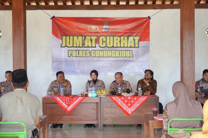 Jumat Curhat Kapolres Gunungkidul, Masyarakat Bertanya Tentang Jasa Raharja