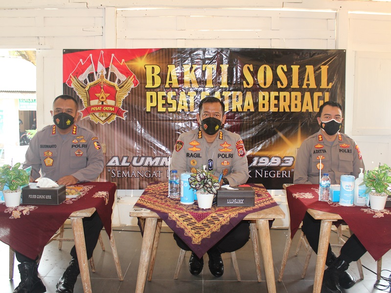 BERBAKTI UNTUK NEGRI BHAKSOS ALUMNI AKPOL 1993 DI GUNUNGKIDUL