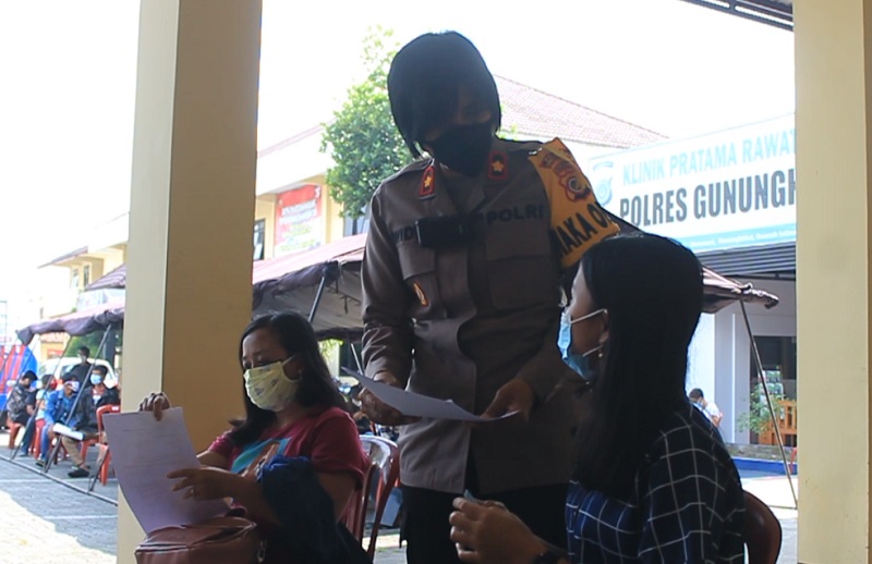 GERAI VAKSIN POLRES GUNUNGKIDUL