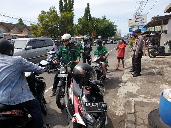 Pengamanan giat Harlah PPP ke 49 di Wilayah Gunungkidul 