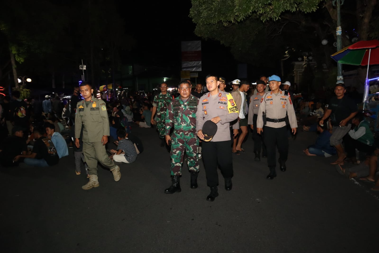 Malam Pergantian Tahun Aman dan Kondusif, Kapolres Gunungkidul Sampaikan Ucapan Terima Kasih