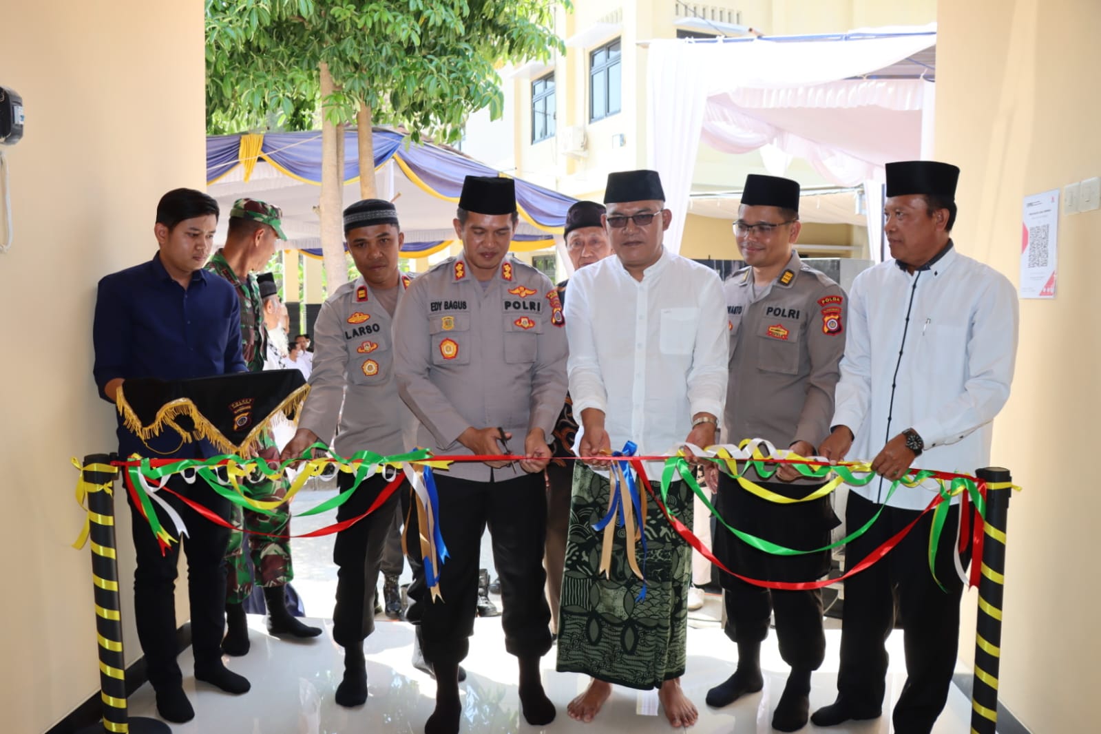 KAPOLRES GUNUNGKIDUL RESMIKAN MASJID JABAL NUR ROHMAH