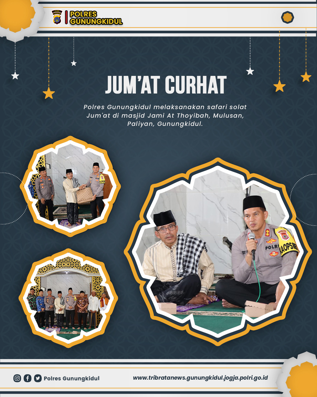 Safari Solat Jum'at Sarana Menjalin Silahturahmi