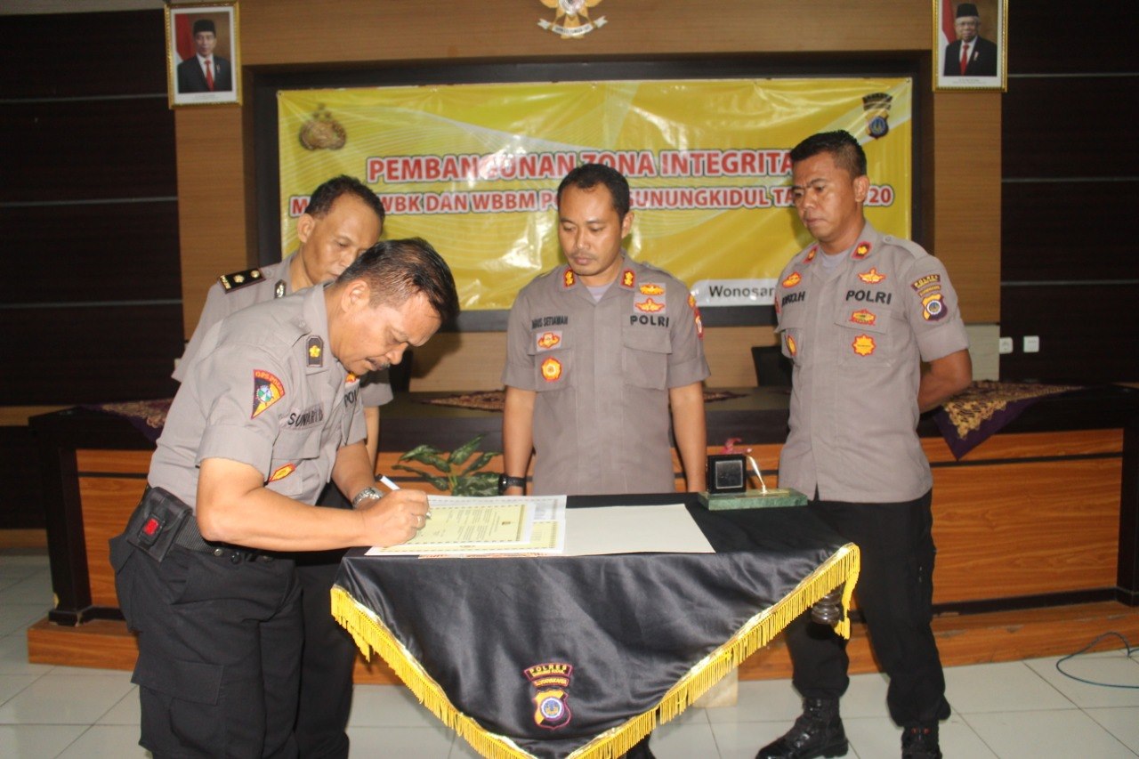 POLRES GUNUNGKIDUL MENUJU WBK DAN WBBM