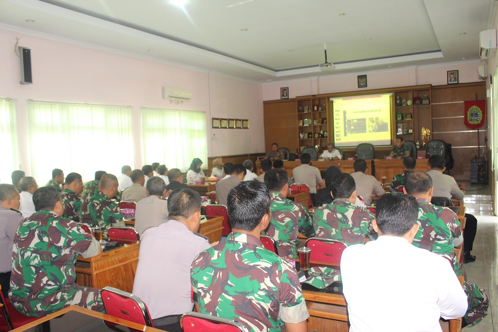 RAPAT KOORDINASI PENGENDALIAN ANTRAKS DI WILAYAH GUNUNGKIDUL