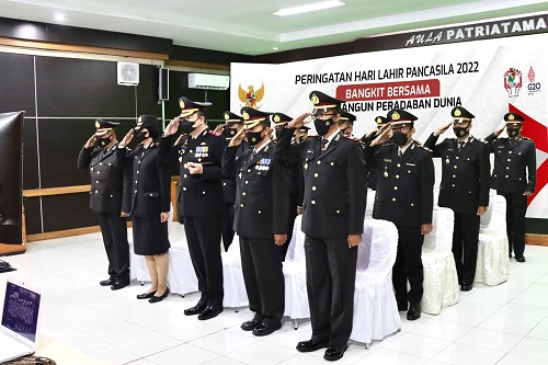 Upacara Hari Lahir Pancasila 2022