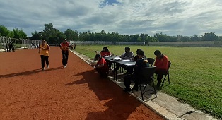 ANGGOTA POLRES GUNUNGKIDUL LAKSANAKAN SAMJAS BERKALA