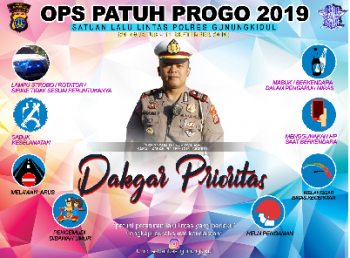 POLRES GUNUNGKIDUL GELAR OPERASI PATUH PROGO 2019