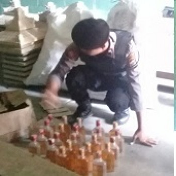 OPERASI PEKAT POLRES GUNUNGKIDUL SITA CIU OPLOSAN