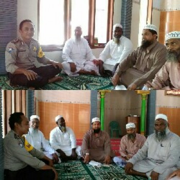 POLSEK KARANGMOJO PENGAMANAN KEGIATAN TABLIGH AKBAR DARI NEGARA SRILANKA