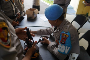 Polres Gunungkidul Lakukan Pengecekan Senjata Api Personel