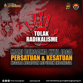 Tolak Radikalisme dan Intoleransi