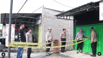  Propam Polres Gunungkidul bersama Anggota Polres Gunungkidul melaksanakan pengecekan outlet miras yang beberapa waktu lalu ditutup dan di police line oleh Polres Gunungkidul.