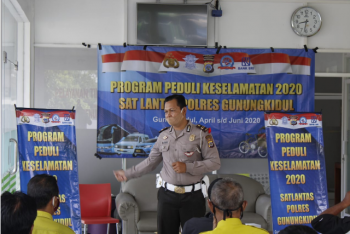 POLRI PEDULI KESELAMATAN 2020 TAHAP II SATLANTAS POLRES GUNUNGKIDUL