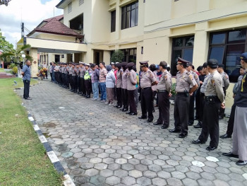 KESIAPAN PERSONEL OPERASI MANTAP BRATA 2019